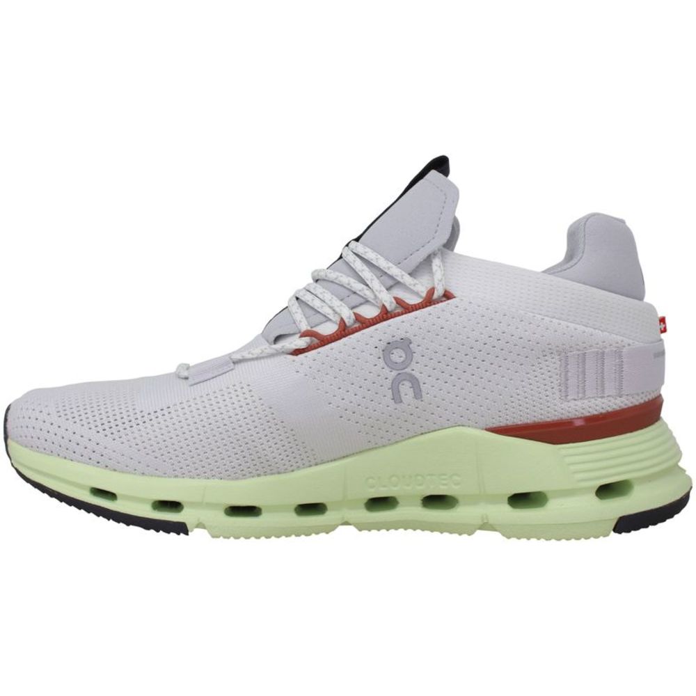 On Running Cloudnova White/Limelight 26.98489 Women's - Picture 6 of 8